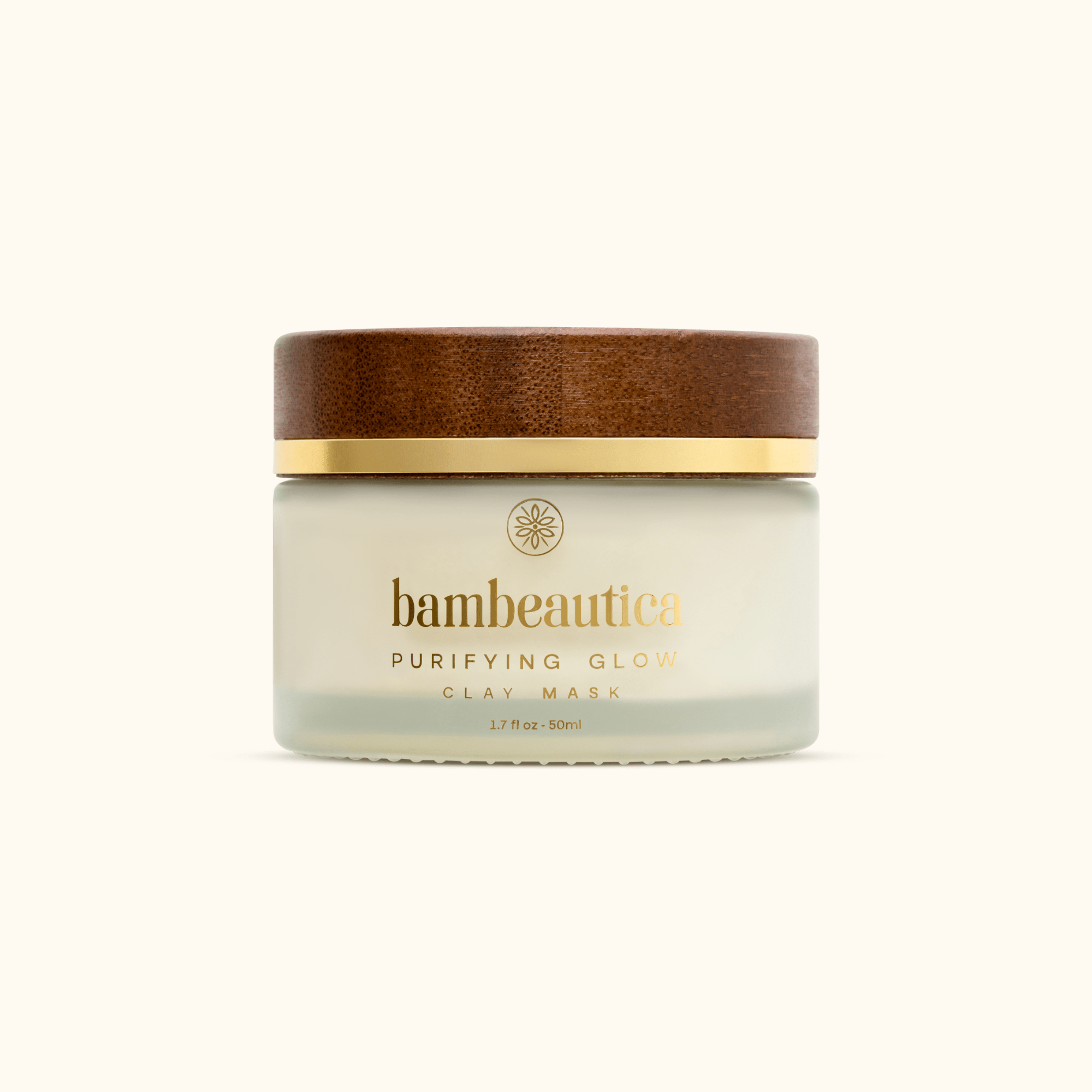 Purifying Glow Clay Mask - Cosmetics skincare product by Bambeautica
