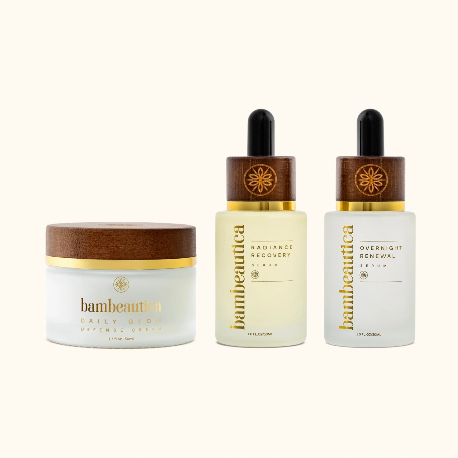 Radiance & Repair System - Cosmetics skincare product by Bambeautica