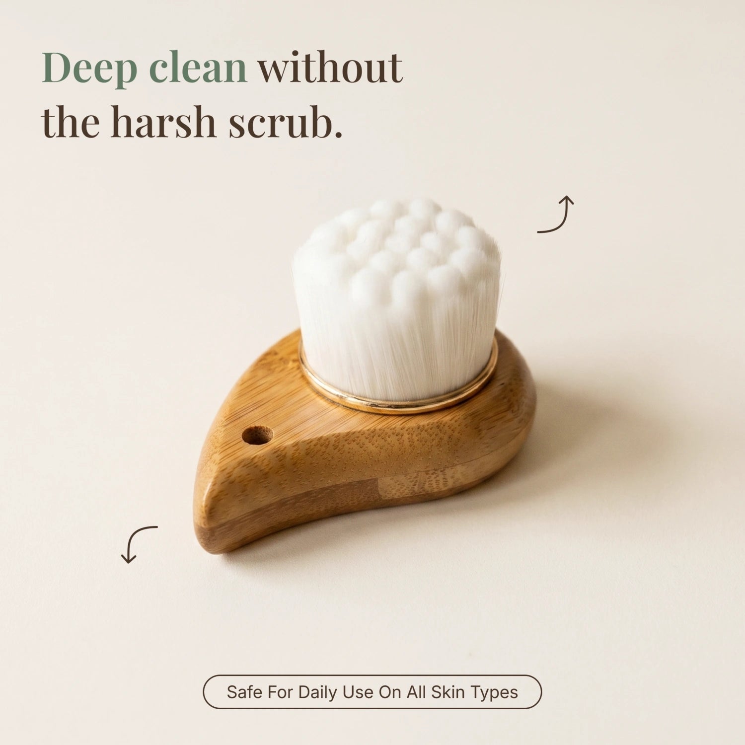 Radiance Ritual Face Brush - Accessoires skincare product by Bambeautica