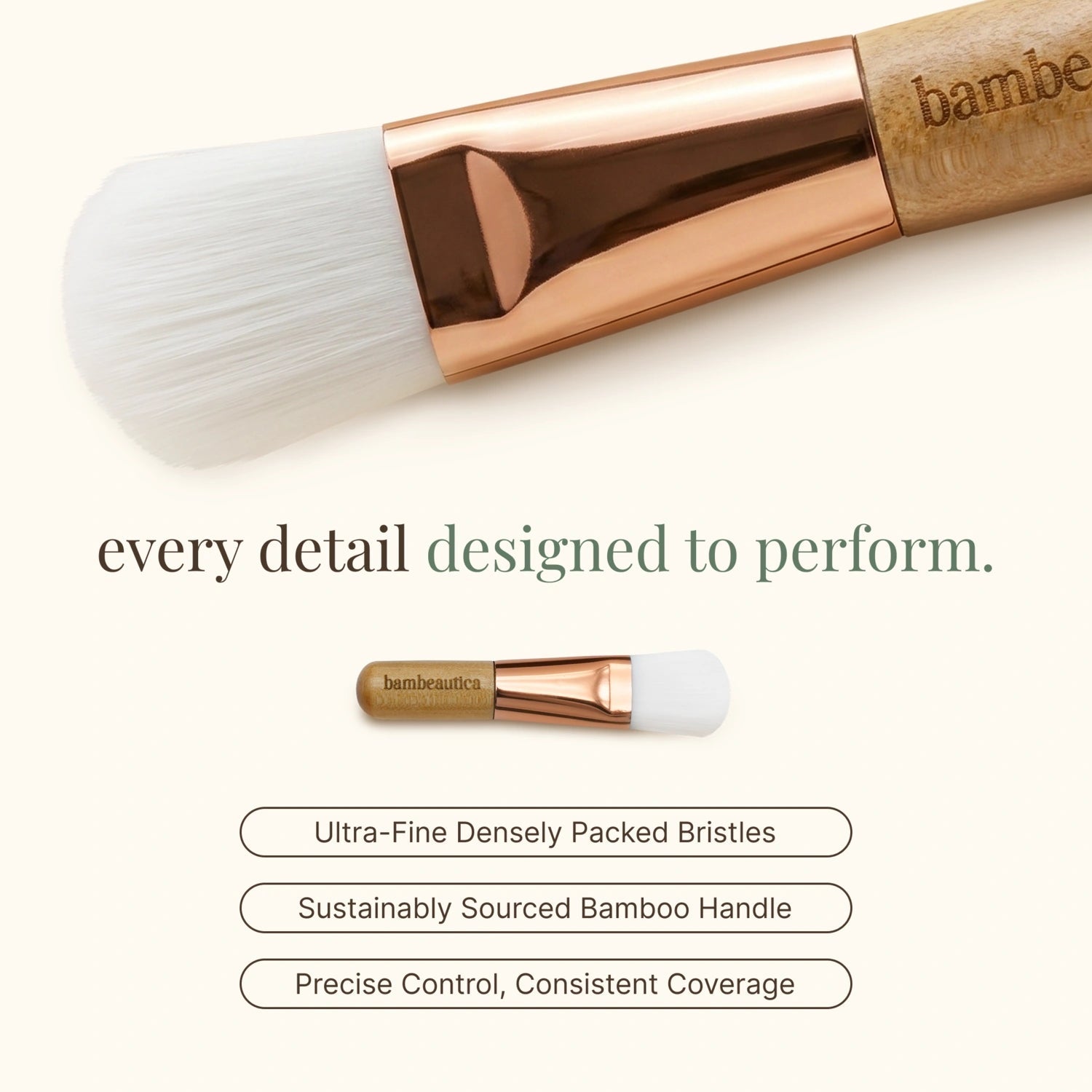 Glow Applicator Brush - Accessoires skincare product by Bambeautica