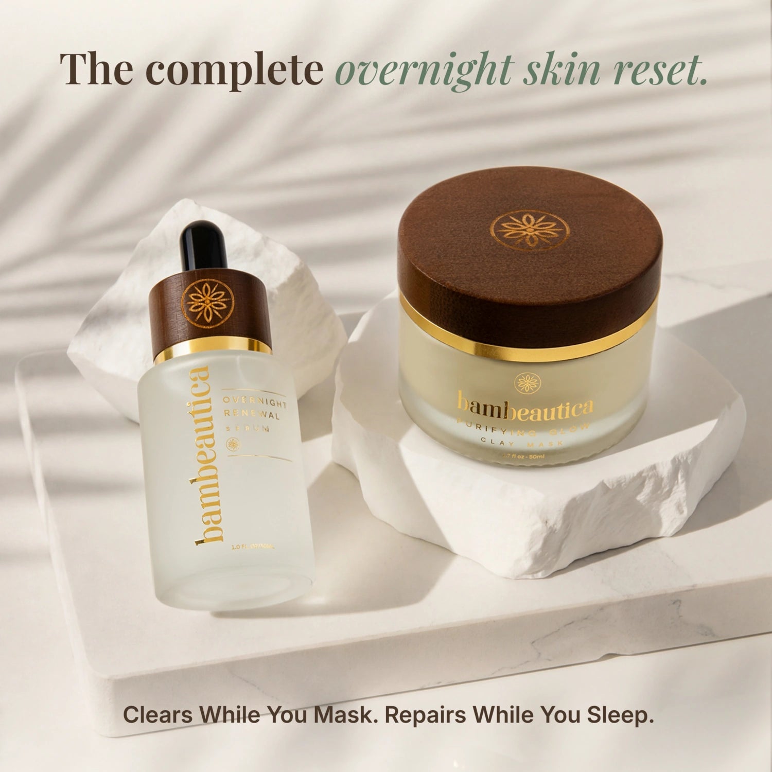Overnight Reset Ritual - Cosmetics skincare product by Bambeautica