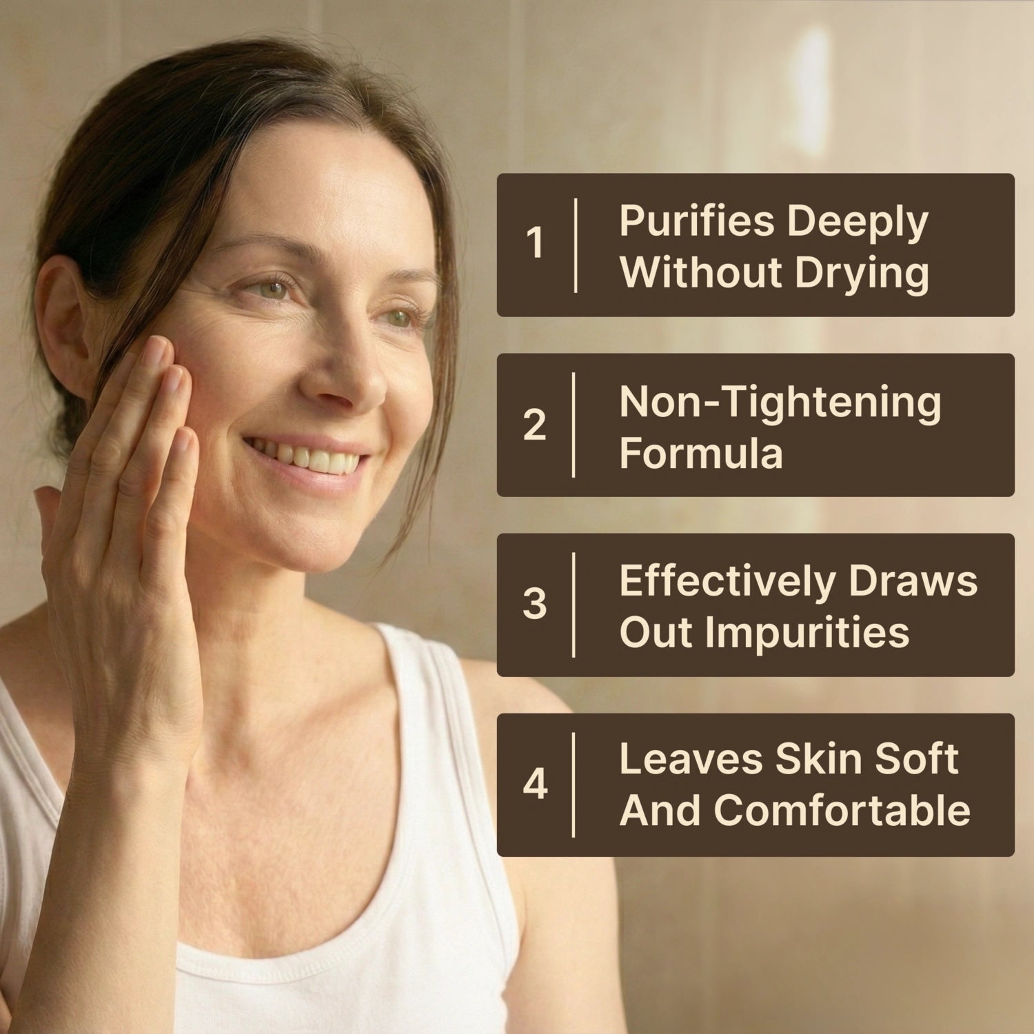 Purifying Glow Clay Mask - Cosmetics skincare product by Bambeautica