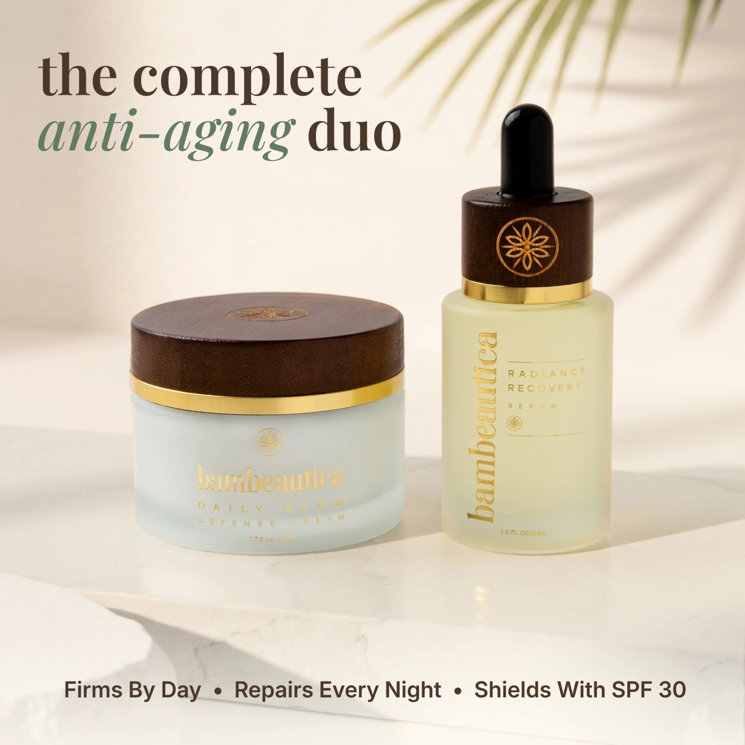 Radiance & Defense Duo - Cosmetics skincare product by Bambeautica