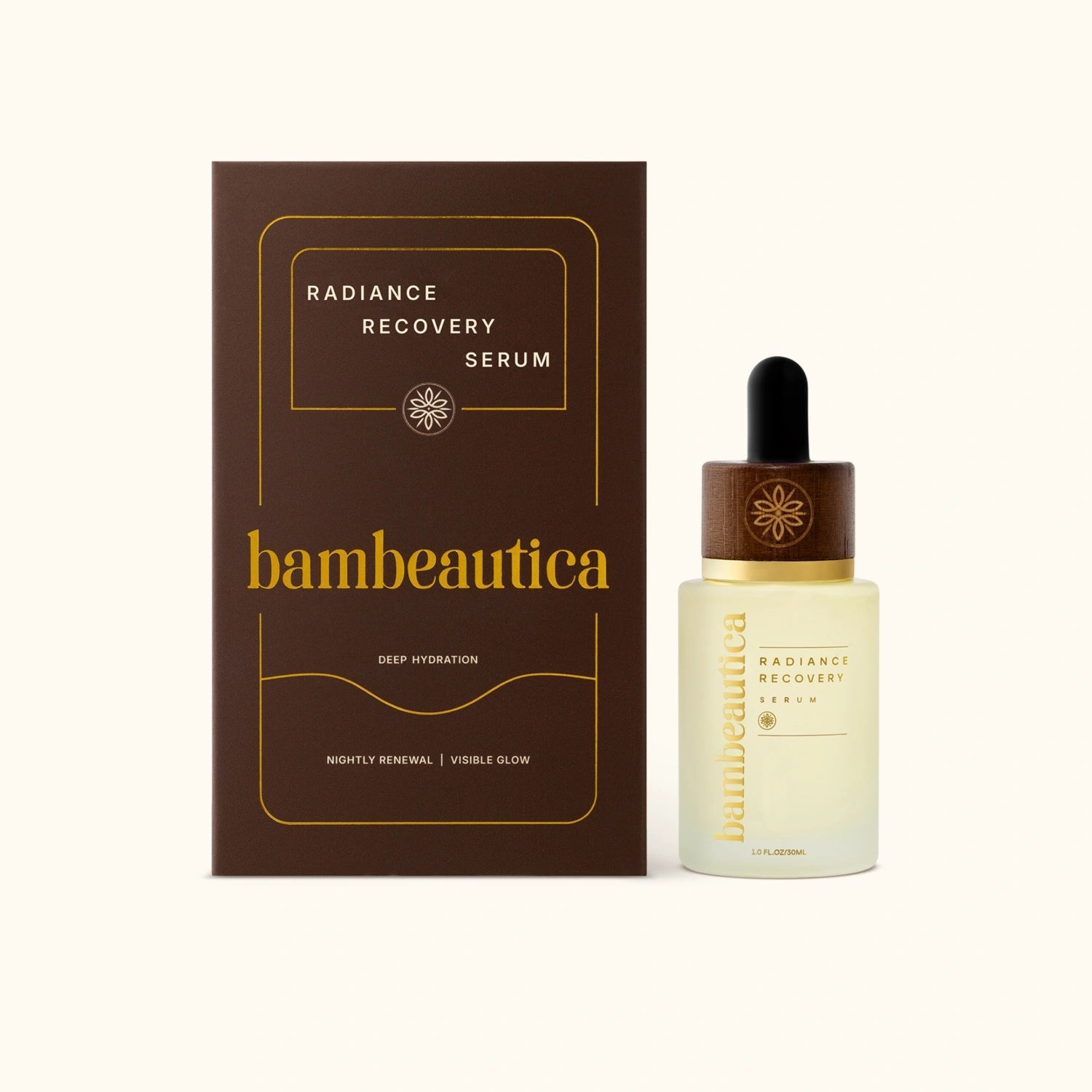 Radiance Recovery Serum - Cosmetics skincare product by Bambeautica