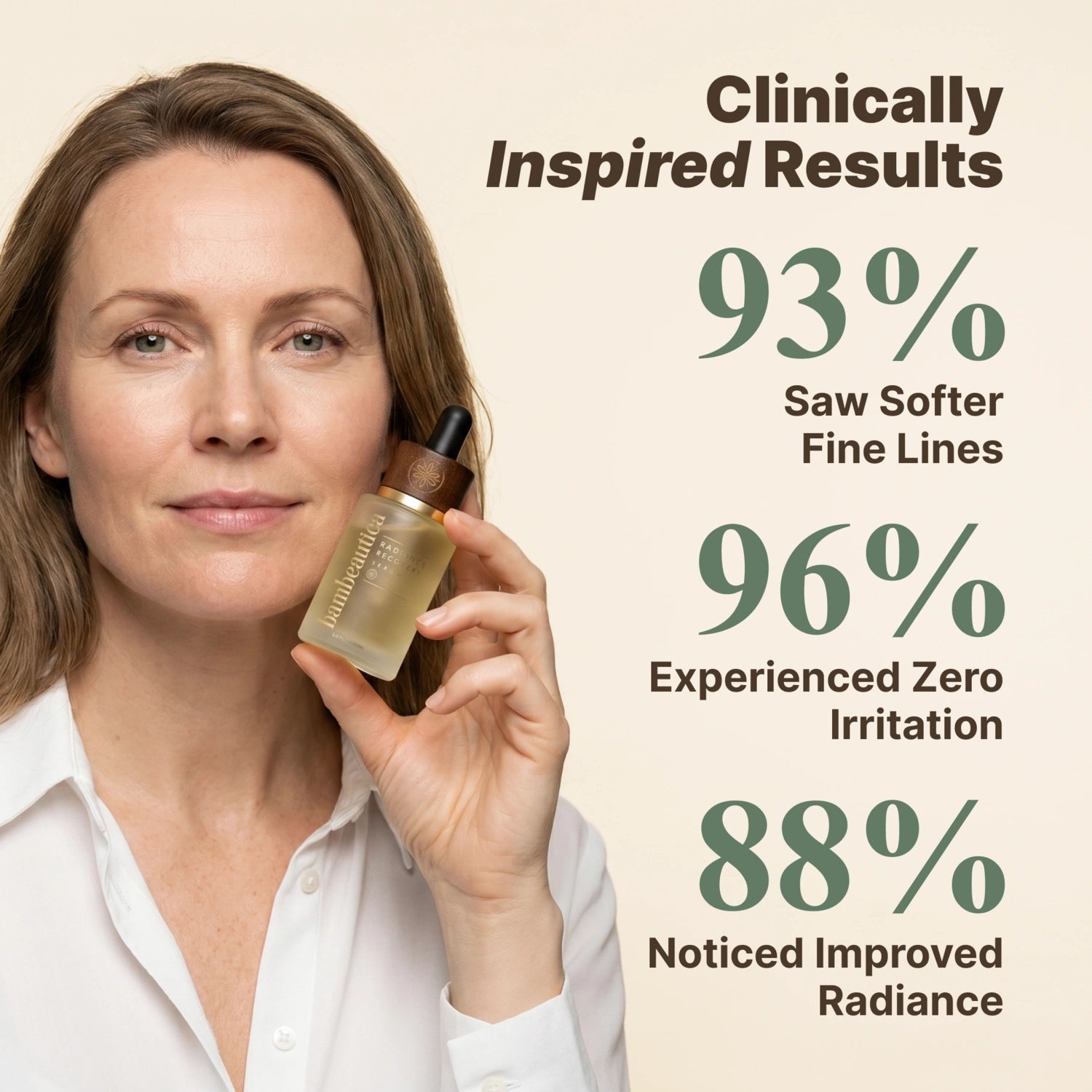 Radiance Recovery Serum - Cosmetics skincare product by Bambeautica